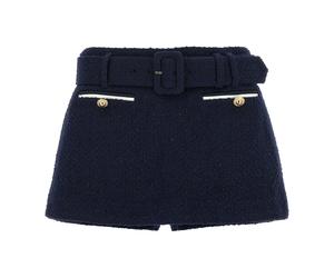 Self Portrait - Shorts - Femme - Shorts - Bleu - Taille: 38 FR