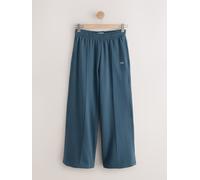 self soi-même. Pantalon de jogging coupe large bleu XS Régulier (UK 4-6)