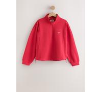 self. soi-même. Sweat à col zippé rouge M (FR 42-44)