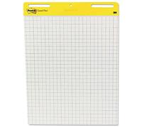 Self-Stick Easel Pads, Quad Rule, 25 x 30, White, 2 30-Sheet Pads/Carton