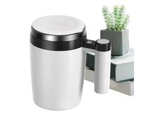 Self Stirring Coffee Mug, Rechargeable Electric Mixings Cup Built in Mixer, Portable Mixing Mugs for Coffees, Tea, Cocoa, Home, Company, Desk, Travel, Morning Routines, 3.35x2.76x5.83 Inches