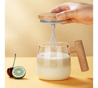Self Stirring Mug, 400 ml Tasse à Café Auto-mélangée, Tasse à Café avec Agitateur Électrique pour Cacao Bureau École Chocolat