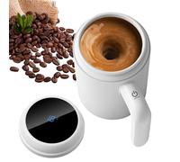 Self Stirring Mug - Automatic Mixing Coffee Cup | USB Rechargeable or Battery Powered Mug with Built In Stirrer, Hot or Cold Beverages, Office, Home, Easy to Clean, Convenient Drink Mixing, Coffee