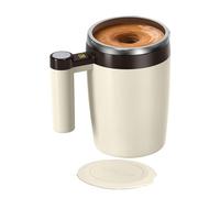 Self Stirring Mug - Portable 380ml Coffee Cup | Rechargeable Mixing Cup, Electric High Speed Mixing Cups with Mixer, Tea Blending Electric Mug, Automatic Drink Blender, Beverage Mixer for Coffee Hot C