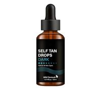 Self Tan Drops | Self Tanning Face Drops | 30ml Bronzing Tanner for Skin | Moisturizing Tanning Ďrops for Face and Body | Sunless Glow f́or Men and Women | Travel Size Home ánd Vacation Skincare