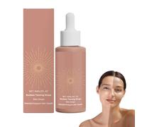 Self Tanning Drops 60 ml Gouttes de bronzage autobronzantes pour le corps et le visage favorisent le teint naturel de la peau sans dommages du soleil pour tous les types de peau, bronzage rapide