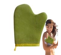 Self Tanning Mitt Applicator, Elastic Wrist Tan Glove, Flocking, Sponge, PE Film Ergonomic Design for Instant Precise Application, Wide Coverage for Body, Face, Easy Blending for Family Use, 21x17cm