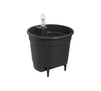 Elho Self-Watering Insert 28 - Accessoires pour Intérieur - Plastique 100% recyclé - Ø 27.7 x H 25.5 cm - Noir/Living Noir