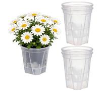 Self Watering Pots - 186g Orchid Planter With Drainage Hole | 5 Piece Self Watering Planters For Indoor Plants | Bare-root Planting Pot For Outdoor Balcony Garden Patio Vegetable Tomato Strawberry