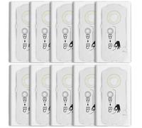 Selfclean SC-FIS-CT MINI/MIDI-2/5 Lot de 10 sacs filtrants Festool CT MINI/MIDI, pièces de rechange, grande capacité depuis 2019