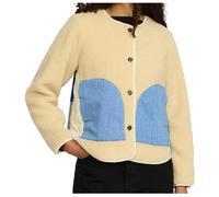 Selfhood - Women's Teddy Block Jacket - Veste polaire - XS - offwhite