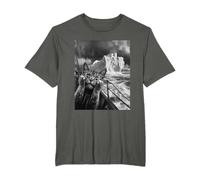 Selfie amusant avec chat surpris Titanic Iceberg effrayé T-Shirt