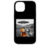 Selfie Amusant avec Punch Monkey UFO Punch Monkey Coque pour iPhone 14