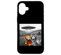 Selfie Amusant avec Punch Monkey UFO Punch Monkey Coque pour iPhone 16 Plus