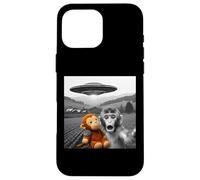 Selfie Amusant avec Punch Monkey UFO Punch Monkey Coque pour iPhone 16 Pro Max