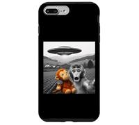 Selfie Amusant avec Punch Monkey UFO Punch Monkey Coque pour iPhone 7 Plus/8 Plus