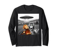 Selfie Amusant avec Punch Monkey UFO Punch Monkey Manche Longue