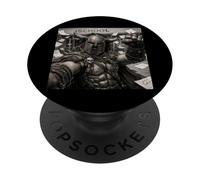Selfie Amusant du dernier Jour d'école des Vacances d'été de Viking Raider PopSockets PopGrip Adhésif