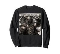 Selfie Amusant du dernier Jour d'école des Vacances d'été de Viking Raider Sweatshirt