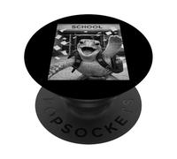 Selfie Amusant Tortue de mer Dernier Jour d'école d'été PopSockets PopGrip Adhésif