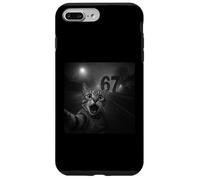 Selfie avec Chat Funny Six Seven 6 7 Meme Gen Z Alpha Slang Coque pour iPhone 7 Plus/8 Plus