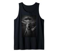 Selfie Capybara drôle avec Extraterrestre OVNI pour garçons, Hommes, Femmes, Enfants Débardeur