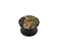 Selfie Chat avec Bouddha Ichi-Go Ichi-E Moment Zen PopSockets PopGrip Adhésif