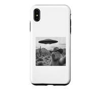 Selfie de Capybara Cowboy UFO Desert Meme Coque pour iPhone XS Max