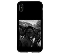 Selfie de Fin d'études des Panthers, Classe Senior, drôle, Maman, Papa, diplômé Coque pour iPhone XS Max