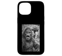 Selfie de Pâques Jésus Bigfoot Sasquatch pour Hommes, Femmes, Enfants drôles Coque pour iPhone 15