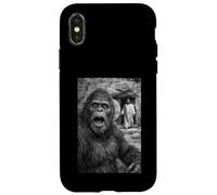 Selfie de Pâques Jésus Bigfoot Sasquatch pour Hommes, Femmes, Enfants drôles Coque pour iPhone X/XS