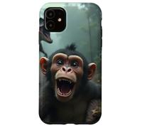 Selfie de Singe avec Un Dinosaure - Jurassic Mayhem Coque pour iPhone 11