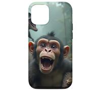 Selfie de Singe avec Un Dinosaure - Jurassic Mayhem Coque pour iPhone 12/12 Pro