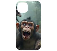 Selfie de Singe avec Un Dinosaure - Jurassic Mayhem Coque pour iPhone 13
