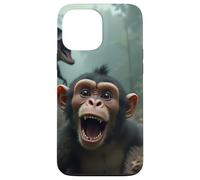 Selfie de Singe avec Un Dinosaure - Jurassic Mayhem Coque pour iPhone 13 Pro Max