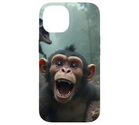 Selfie de Singe avec Un Dinosaure - Jurassic Mayhem Coque pour iPhone 14