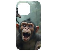 Selfie de Singe avec Un Dinosaure - Jurassic Mayhem Coque pour iPhone 14 Pro Max