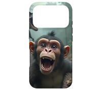 Selfie de Singe avec Un Dinosaure - Jurassic Mayhem Coque pour iPhone 17 Pro