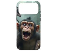 Selfie de Singe avec Un Dinosaure - Jurassic Mayhem Coque pour iPhone 17 Pro Max