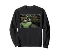 Selfie des Chats de la Saint-Patrick - Fête pub Irlandaise Amusante Sweatshirt