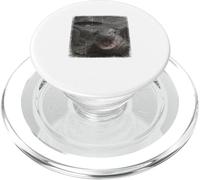 Selfie d'hippopotame en détresse d'OVNI avec Humour PopSockets PopGrip pour MagSafe