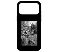 Selfie drôle Chat avec Lapin de Pâques Bigfoot Homme, Femme, Enfant Coque pour iPhone 17 Pro Max