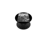 Selfie drôle de Chat avec Dinosaures et ovnis PopSockets PopGrip Adhésif