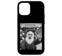 Selfie drôle du dernier Jour d'école des Vacances d'été de Charles Darwin Coque pour iPhone 12/12 Pro