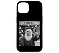Selfie drôle du dernier Jour d'école des Vacances d'été de Charles Darwin Coque pour iPhone 13