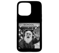 Selfie drôle du dernier Jour d'école des Vacances d'été de Charles Darwin Coque pour iPhone 15 Pro Max