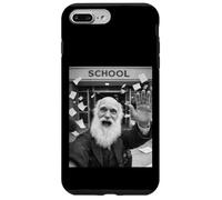 Selfie drôle du dernier Jour d'école des Vacances d'été de Charles Darwin Coque pour iPhone 7 Plus/8 Plus