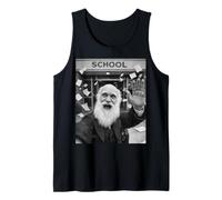 Selfie drôle du dernier Jour d'école des Vacances d'été de Charles Darwin Débardeur