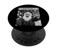 Selfie drôle du dernier Jour d'école des Vacances d'été de Charles Darwin PopSockets PopGrip Adhésif