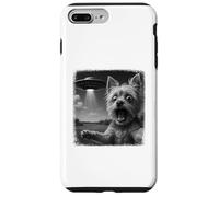 Selfie du Yorkshire Terrier en détresse par Un OVNI avec Un Coque pour iPhone 7 Plus/8 Plus